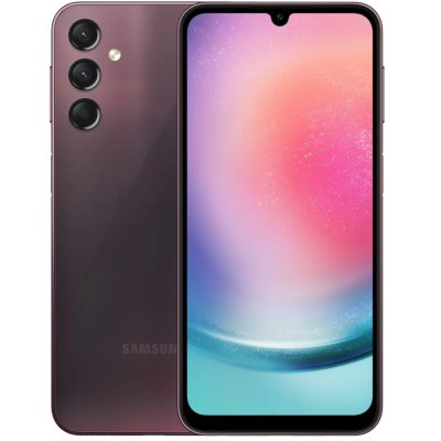 смартфон Samsung Galaxy A24 4/128GB Dark Red SM-A245FDRUCAU