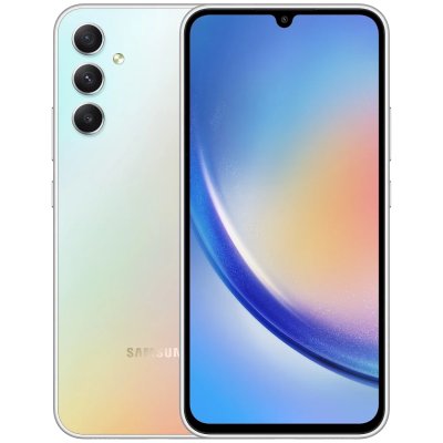 смартфон Samsung Galaxy A34 5G 8/256GB Silver SM-A346EZSESKZ