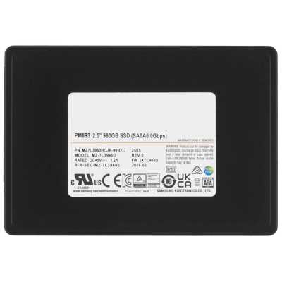 Samsung PM893 960Gb MZ7L3960HCJR-00B7C