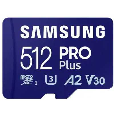 карта памяти Samsung PRO Plus 512GB MB-MD512SA/APC