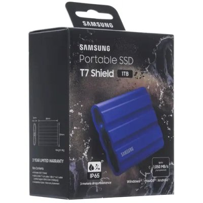 SSD диск Samsung T7 Shield 1Tb MU-PE1T0R/WW