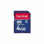 карта памяти SanDisk 4GB SDSDB-4096-E11