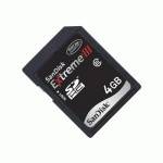 карта памяти SanDisk 4GB SDSDX3-004G-E31
