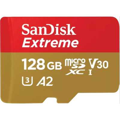 карта памяти SanDisk Extreme 128GB SDSQXAA-128G-IN6MS