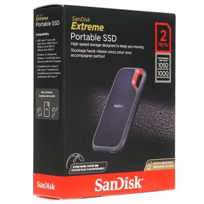 SSD диск SanDisk Extreme Portable E61 V2 2Tb SDSSDE61-2T00-G25
