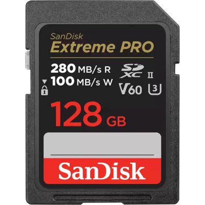 карта памяти SanDisk Extreme Pro 128GB SDSDXEP-128G-GN4IN
