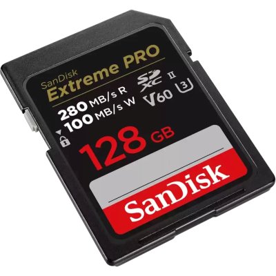 карта памяти SanDisk Extreme Pro 128GB SDSDXEP-128G-GN4IN