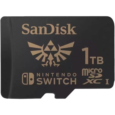 карта памяти SanDisk Nintendo Switch 1TB SDSQXAO-1T00-GN6ZN