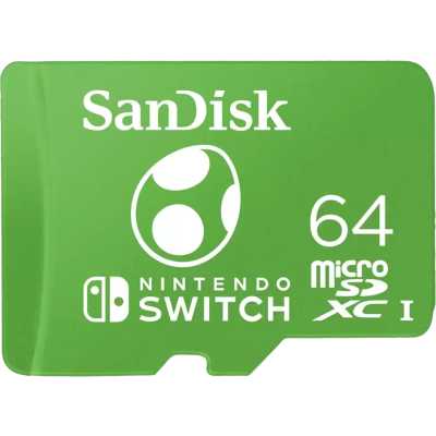карта памяти SanDisk Nintendo Switch 64GB SDSQXAO-064G-GN6ZN
