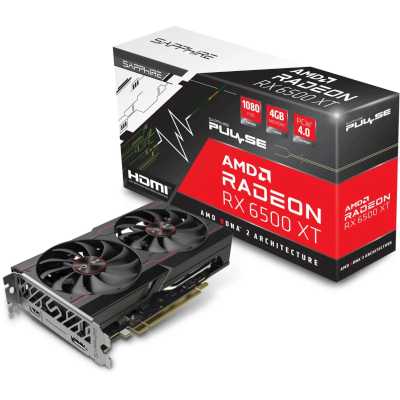 Sapphire AMD Radeon RX 6500 XT Gaming OC Pulse 4Gb 11314-07-20G