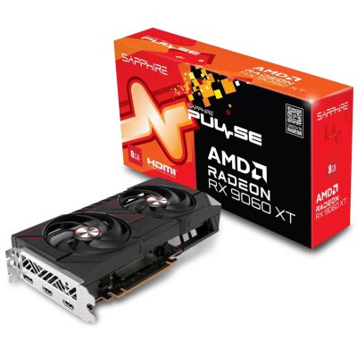 Sapphire AMD Radeon RX 9060 XT Pulse Gaming OC 8Gb 11350-04-20G