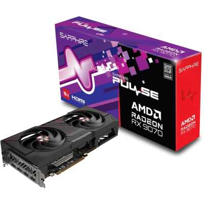 Sapphire AMD Radeon RX 9070 Pulse Gaming 16Gb 11349-03-20G