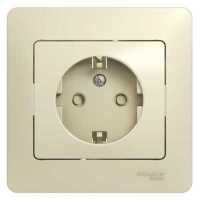 розетка силовая Schneider Electric Glossa GSL000244