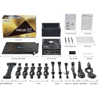 Sea Sonic 850W Focus GX-850 V4 SRP-FGX851-A5A32SF