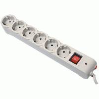 сетевой фильтр Defender DFS 601 White