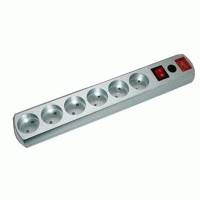 сетевой фильтр Most R 6 розеток 2м металл