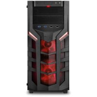 корпус Sharkoon DG7000-G Red