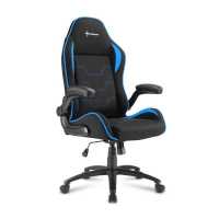игровое кресло Sharkoon Elbrus 1 Black-Blue
