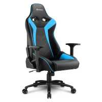 игровое кресло Sharkoon Elbrus 3 Black-Blue