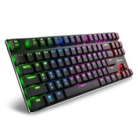 клавиатура Sharkoon PureWriter TKL RGB Kailh Red switches