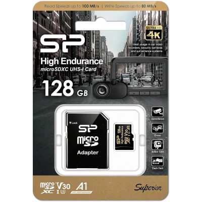 карта памяти Silicon Power 128GB SP128GBSTXDV3V1HSP