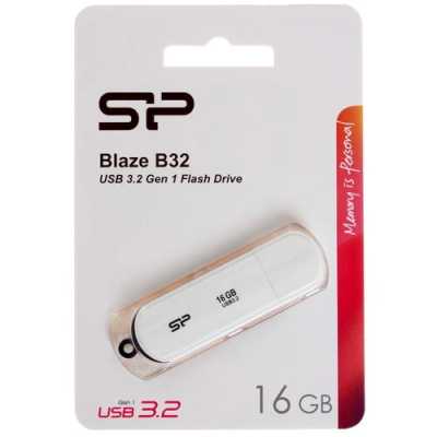 флешка Silicon Power 16GB SP016GBUF3B32V1W