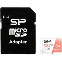 карта памяти Silicon Power 64GB SP064GBSTXDV3V20SP