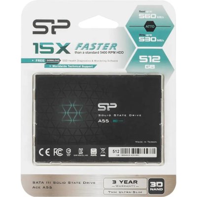 Silicon Power Ace A55 512Gb SP512GBSS3A55S25