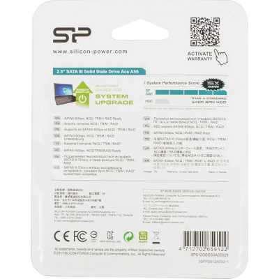 SSD диск Silicon Power Ace A55 512Gb SP512GBSS3A55S25