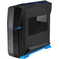 SilverStone Raven RVX01BA-W Black-Blue Window