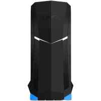 SilverStone Raven RVX01BA-W Black-Blue Window