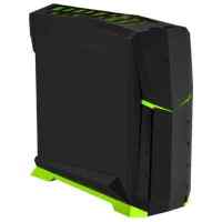 SilverStone Raven RVX01BV-W Black-Green Window