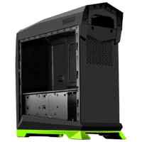 SilverStone Raven RVX01BV-W Black-Green Window