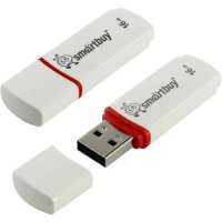 флешка SmartBuy 16GB SB16GBCRW-W