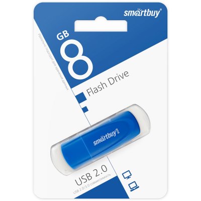 флешка SmartBuy 8GB SB008GB2SCB