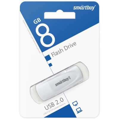 флешка SmartBuy 8GB SB008GB2SCW