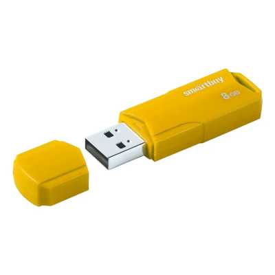 флешка SmartBuy 8GB SB8GBCLU-Y