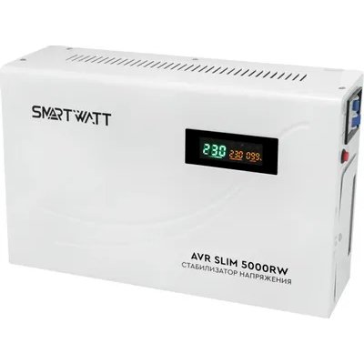 стабилизатор напряжения SMARTWATT AVR Slim 5000RW 4512020310005