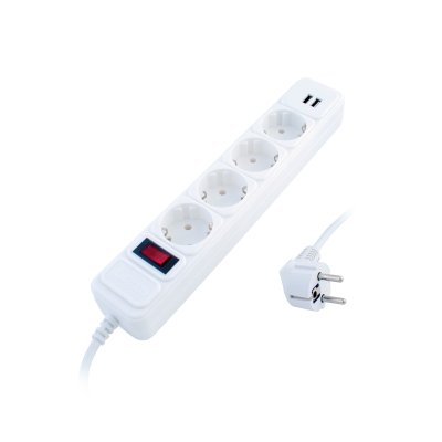 Старт С/УД-Ф SP 4x1 2USB ZVT White