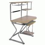 стойка компьютерная Бюрократ DL-083/Beech