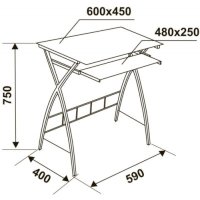 Бюрократ GD-003 White