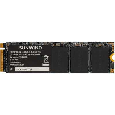 SSD диск SunWind NV4 4Tb SWSSD004TN4