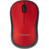 мышь SunWind SW-M200 Red/Black