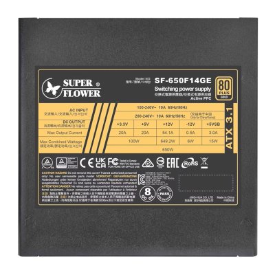Super Flower Leadex III Gold 650W SF-650F14GE