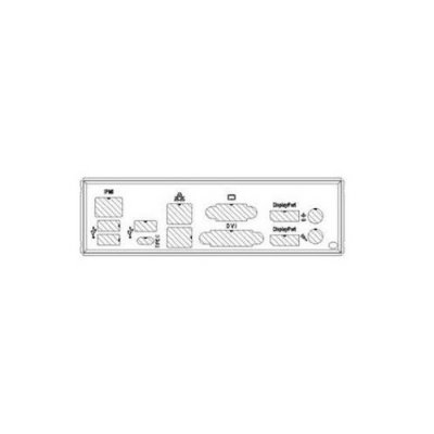 заглушка панели SuperMicro MCP-260-00126-0N