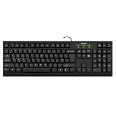клавиатура Sven KB-S300 Black USB