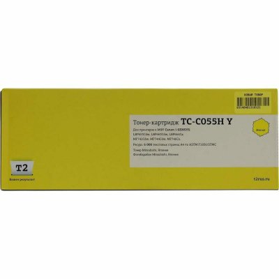 картридж T2 TC-C055H Y