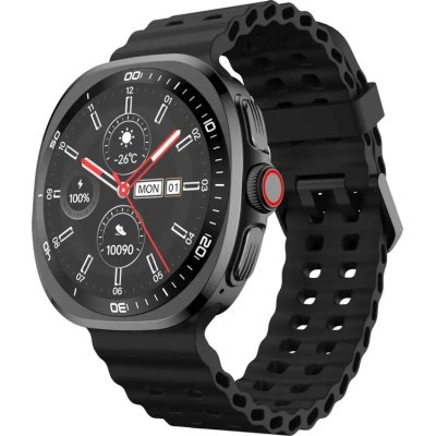 смарт часы Tecno Watch Neo Black-Orange