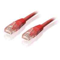 Telecom cat 5e, UTP, 0.5m красный