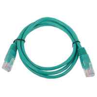 Telecom cat 5e, UTP, 0,5m зеленый